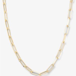 Melinda Marie Paperclip chain necklace